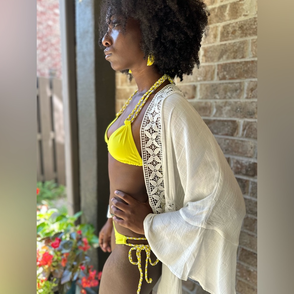 Gold Braid Bikini Set - Picture 7 of 9